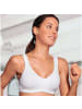 Viania Sport-BH ohne Bügel in weiß
