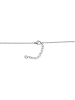 Adeliás Damen Halskette mit Anhänger – Kreuz aus Edelstahl in silber