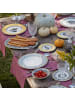 Villeroy & Boch 6er Set Brotteller Audun Ferme ø 16 cm in weiß-grau-gelb