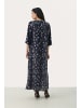 PART TWO Kleid BeritPW Gerade Passform in Navy Foil Print