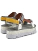 Camper Sandalen " Oruga Up " in Orange Grau