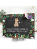 Mr. & Mrs. Panda adventskalender kerzen Alpaka Fahne mit Spruch in Kreidetafel
