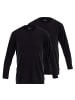 Götzburg Longsleeve 2er Pack in Schwarz