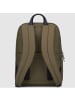 Piquadro Brief Rucksack 39 cm Laptopfach in military green