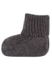 ewers 2er-Set Socken Wolle mit Umschlag in latte-anthrazit