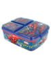 Spiderman Spiderman Kinder Brotdose – Lunchbox mit 3 Fächern & tollem Design in Blau