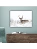 OnlyWow Leinwand Bilder Hellbraun