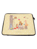 Mr. & Mrs. Panda Laptoptasche Waldtiere Picknick ohne Spruch in Gelb Pastell