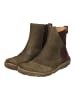 El Naturalista Stiefelette in Grün/Braun