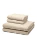 Ross 2 X Handtuch 2 X Duschtuch im Set Sensual Skin in Natur