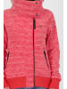 alife and kickin Kapuzensweatjacke, Sweatjacke, Kapuzenjacke, Shirtjacke MerritAK F in coral melange