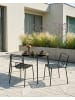 Beliani 2er-Set Gartenstuhl AGEROLA in Schwarz