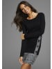 Laura Scott Strickkleid in schwarz