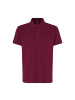 IDENTITY Polo Shirt stretch in Bordeaux