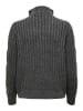 JDY Strickpullover in Dark Grey Melange
