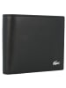 Lacoste FG Geldbörse Leder 11.5 cm in black