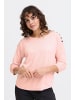 Fransa Strickpullover halbarm FRZUBASIC Baggy fit in Chalk Pink