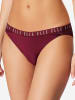 ELLE Brasilslip Lace in schwarz, rot, dunkelrot