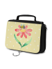 Mr. & Mrs. Panda Waschtasche Hummel Blume ohne Spruch in Gelb Pastell