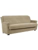 58 aufm Kessel SOFA 3-Sitzer mit Bettfunktion Kaylyn Flockstoff sand