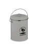 relaxdays Komposteimer in Grau - 5,5 Liter