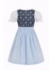 Berwin Kinderdirndl mit Muster und Schürze mit Schließe