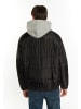 MO Herren Leichte Steppjacke in Schwarz
