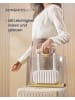 SONGMICS HOME Schmuckkasten Anah in Weiß - (B)20.5 x (H)6 x (T)10.5 cm