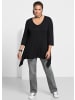 sheego Gerade Jeans in grey denim