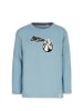 Band of Rascals Longsleeve " Awesome " in arctic-blue