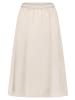 BETTY & CO Midirock mit elastischem Bund in Grau