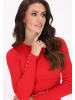faina Women Sweater in red