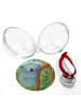 Mr. & Mrs. Panda Kunststoff Weihnachtskugel Koalabär Design ohne... in Weiß