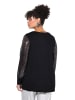 MIAMODA Longsleeve in schwarz