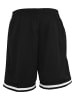 Urban Classics Mesh-Shorts in schwarz