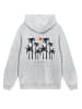 F4NT4STIC Hoodie Escape Discover the World Palm Trees in grau meliert