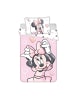 Disney Disney Minnie Kinderbettwäsche Set 100x135 + 40x60 cm Baumwolle in Mehrfarbig