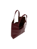 usha WHITE LABEL Women 2-In-1 Tote Bag Set in Burgundy
