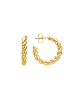 Luxenter Ohrringe Imcaki mit 18 Karat Gelbgold-Finish – 30 mm – IMCAKI