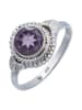 mantraroma 925er Silber - Ringe mit Amethyst facettiert