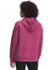 Under Armour Hoodie "Rival Shimmer Hoodie Fleece" in Rot