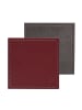 FREEFORM Untersetzer DUO, 4er Set, Burgund/Anthrazit