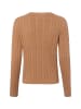 Marie Lund Strickpullover in camel - 0003