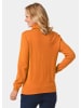 GOLDNER Rollkragenpullover in safran