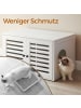 Feandrea Katzenhaus Hanis in Weiß - (B)53 x (H)49 x (T)80 cm