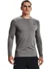 Under Armour Longsleeve "ColdGear Fitted Crew" in Grau