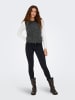 ONLY Weste in Dark Grey Melange
