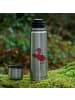 Mr. & Mrs. Panda Thermokanne Flamingo Yoga ohne Spruch in Transparent