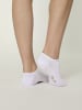 Nur Die  Sneakersocken Unisex Colour Sneaker farbige Füßlinge kurz in weiß