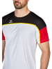 erima Herren Change By Erima T-Shirt in weiß/schwarz/rot